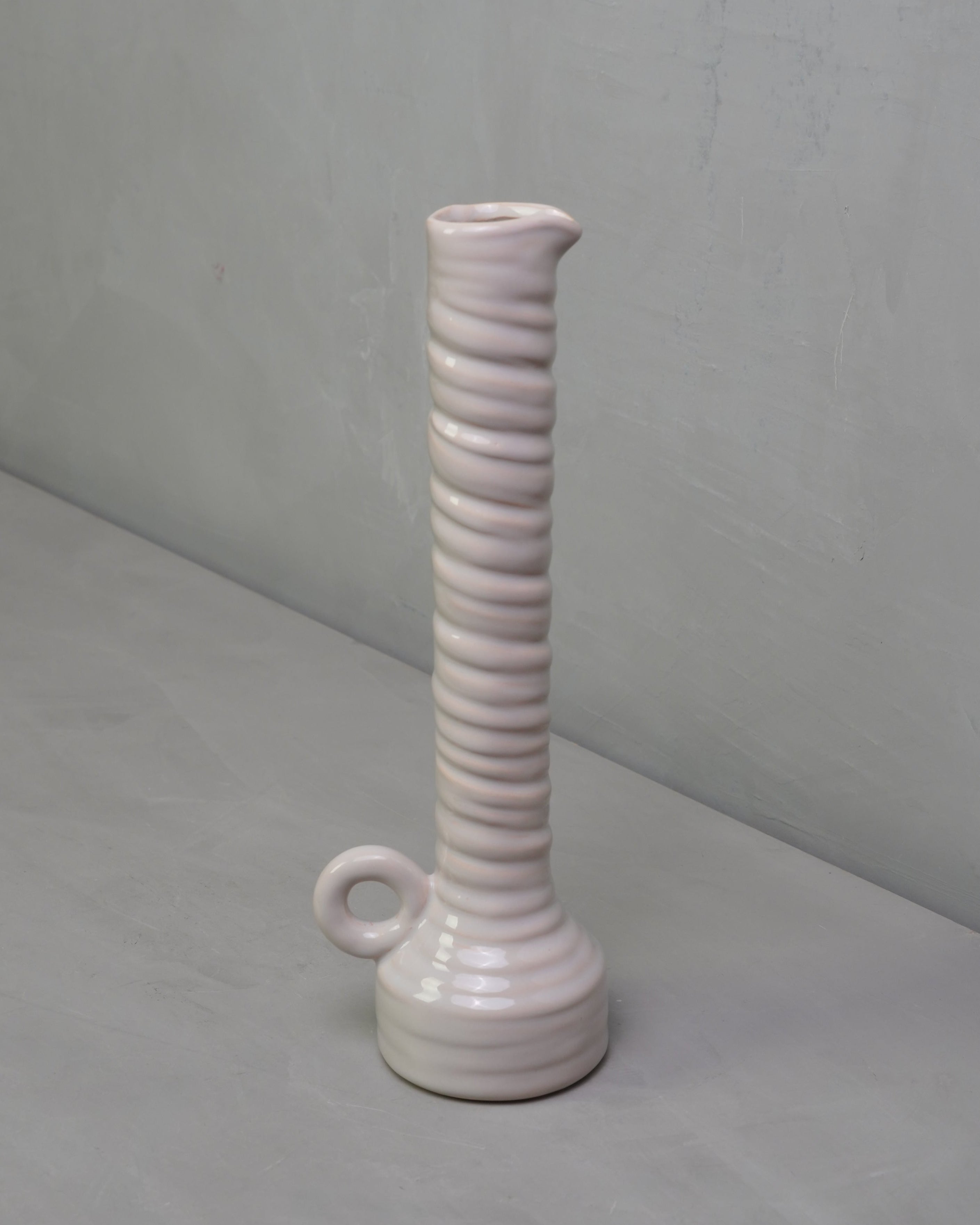 Cream Glazed Ceramic Vase