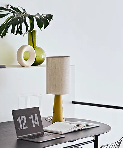 Solan Glass Vase L - Green