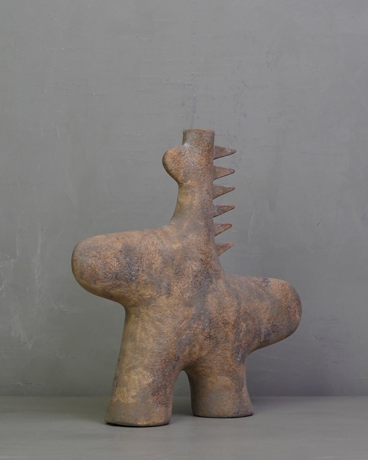 Raku Guardian – Rust Stone