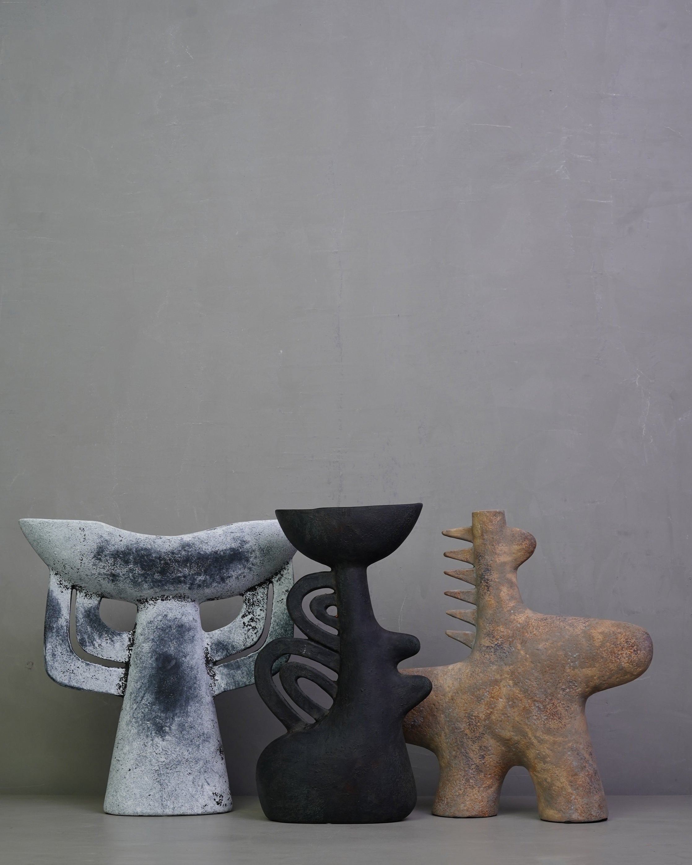 Totemo Vase - Marble Mist