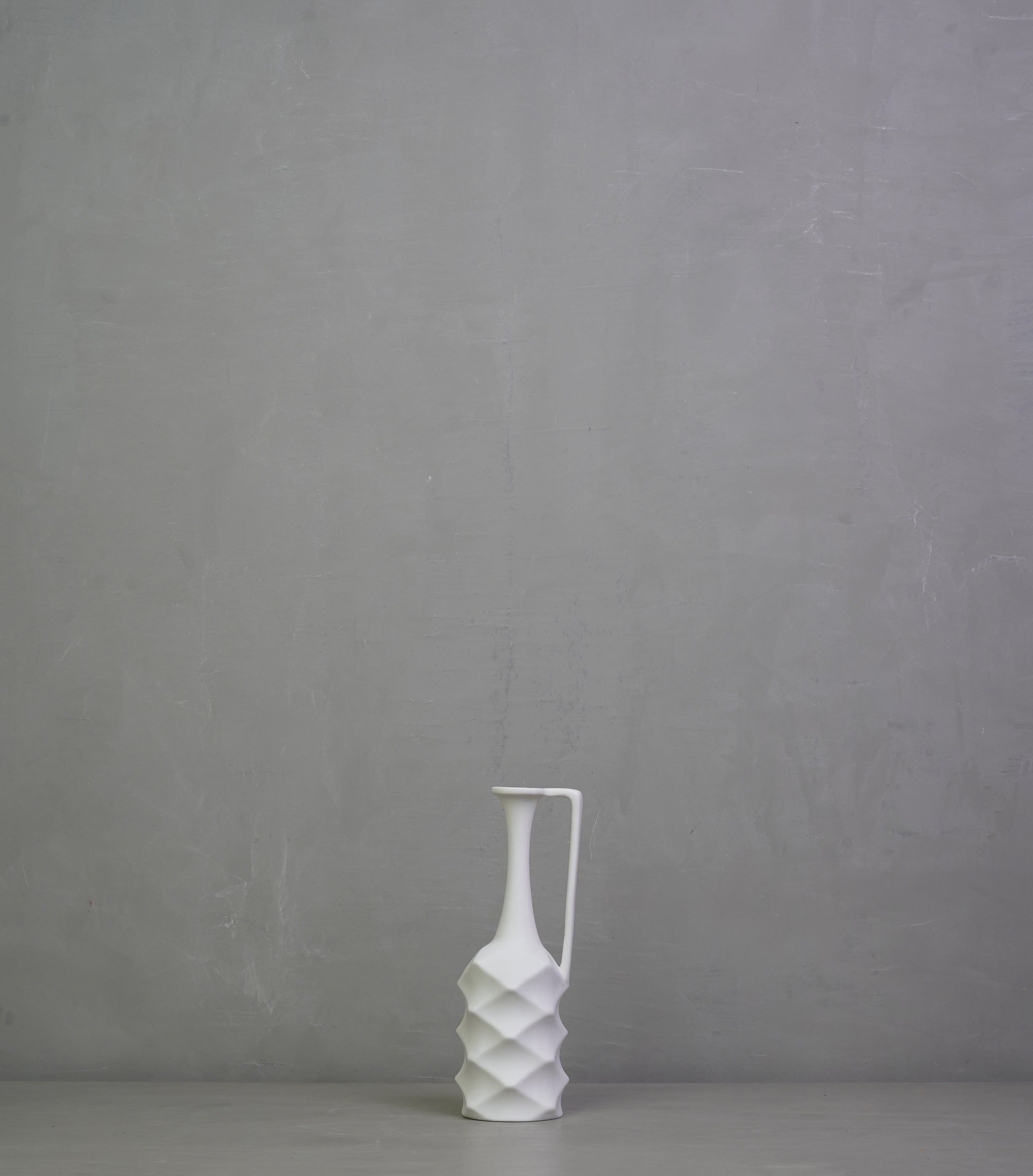 Matt White Porcelain Vases - White