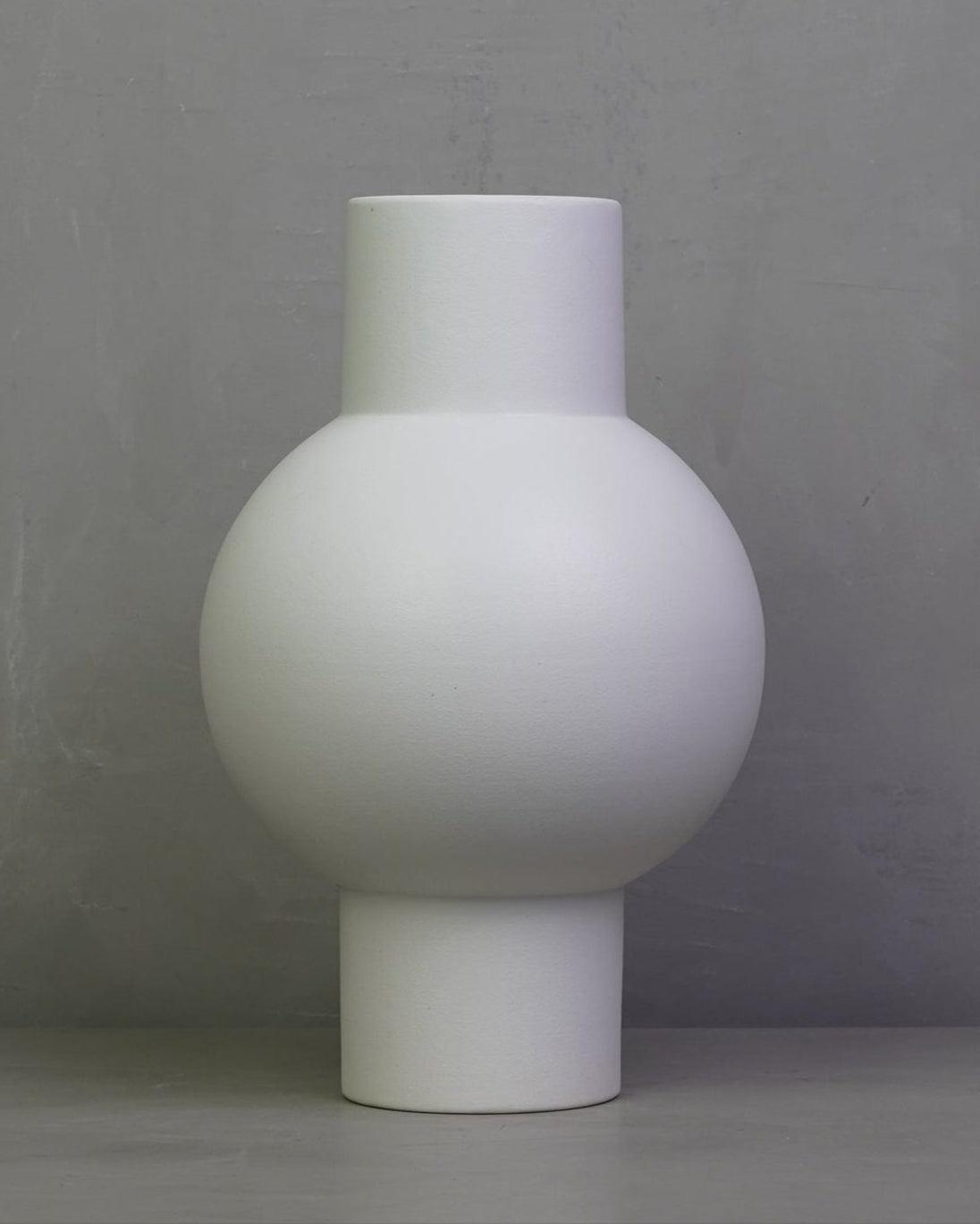 Matt White Vase