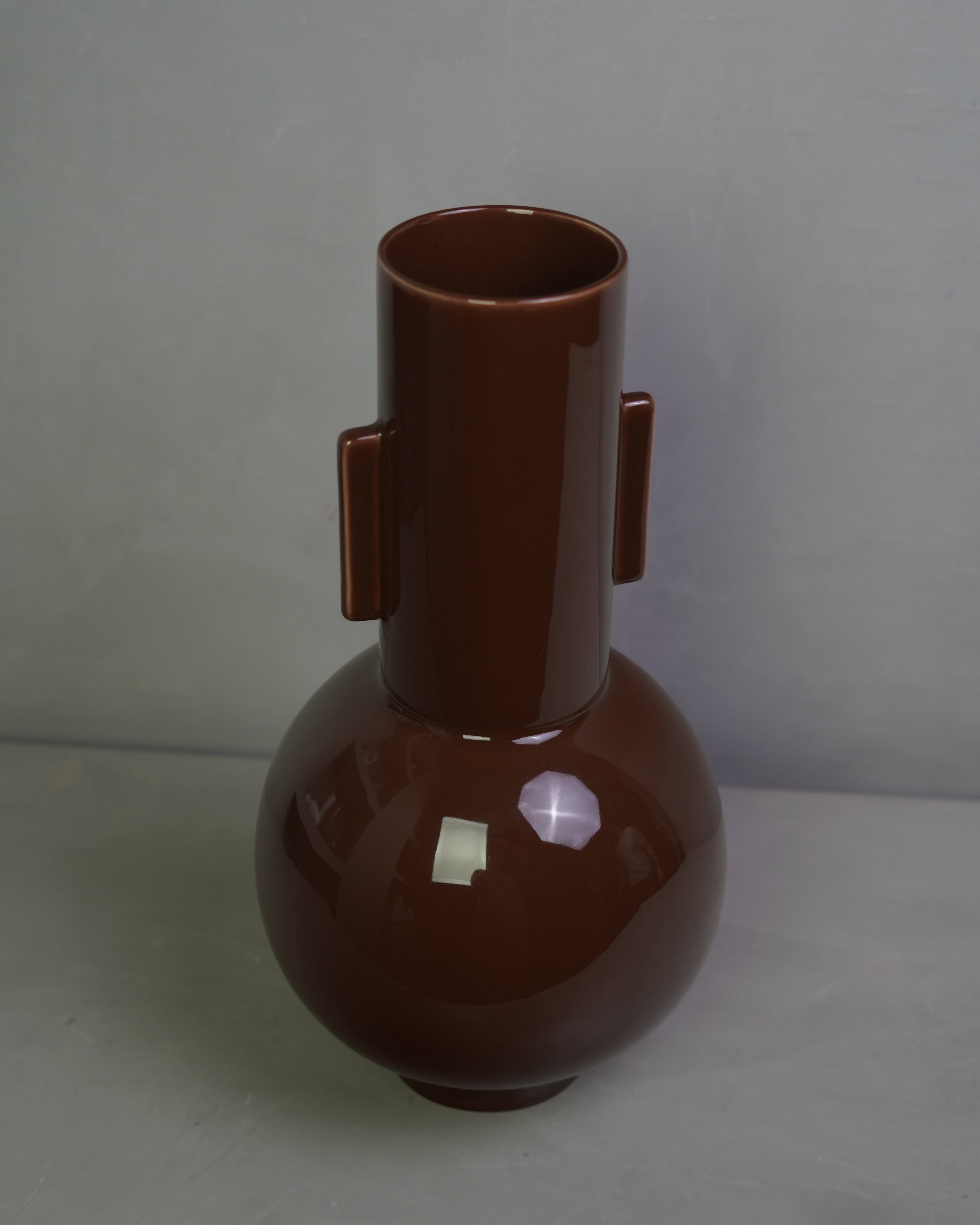Ceramic vase - Espresso