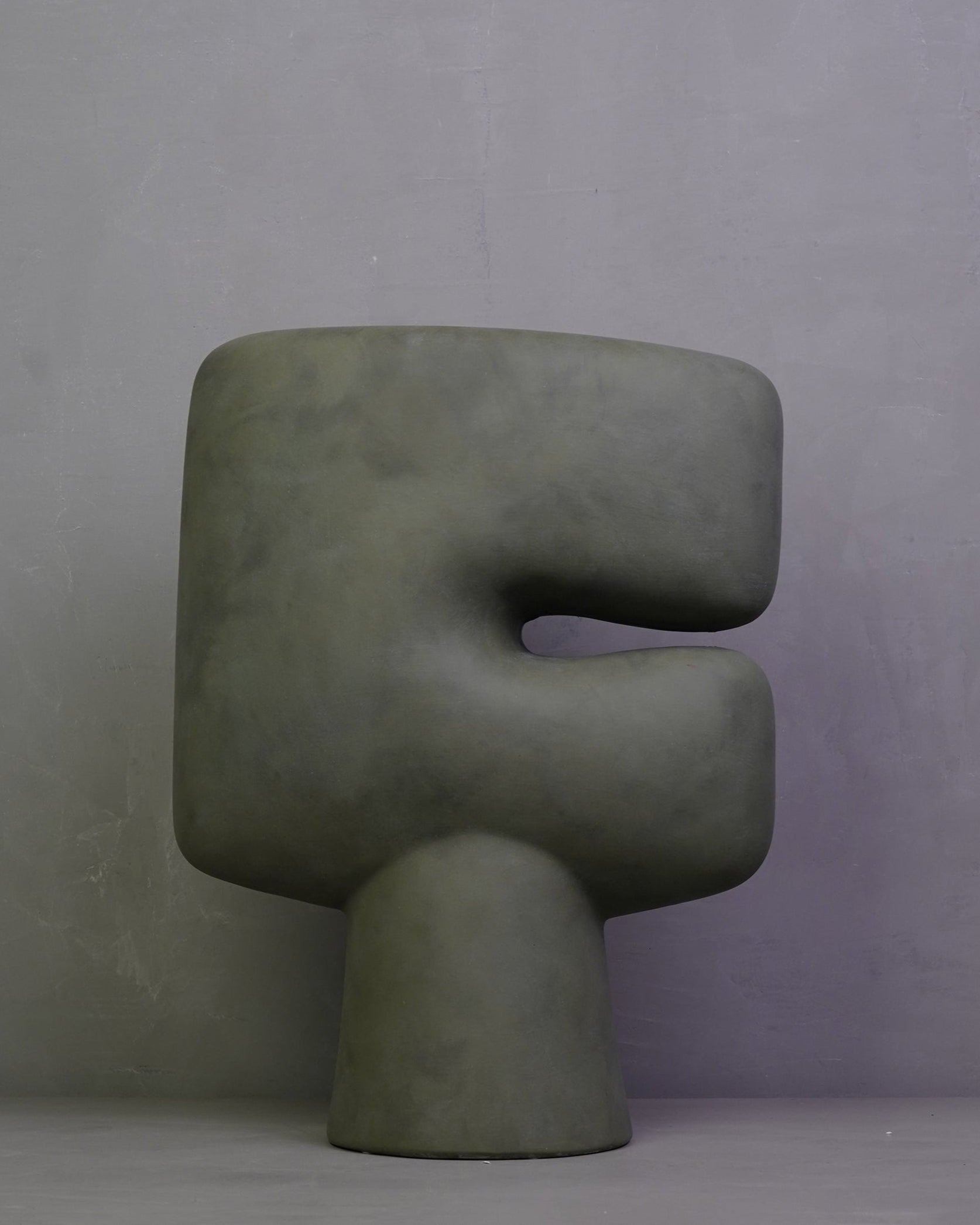 Gorf Vase L - Olive Green